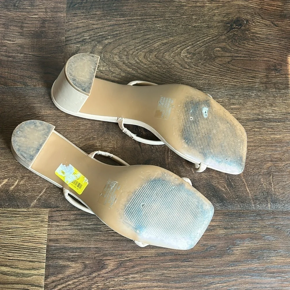 Sincerely Jules Elegant Tan Heeled Sandals | Nude Sandals | Heeled Sandals